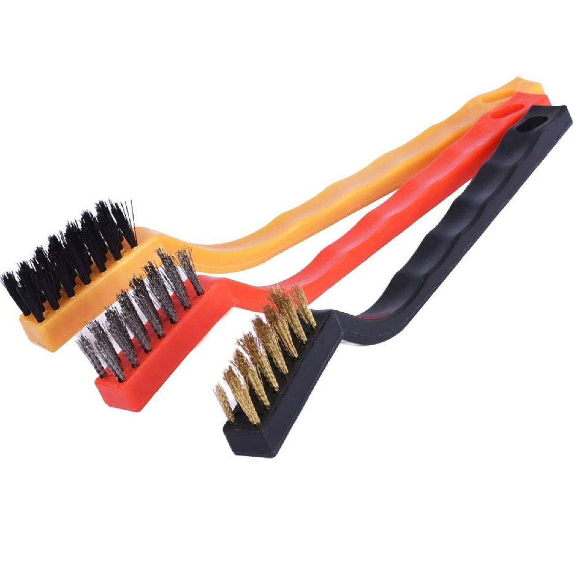 Miniatura 5 de Set X3 Cepillos Acero Alambre Limpieza